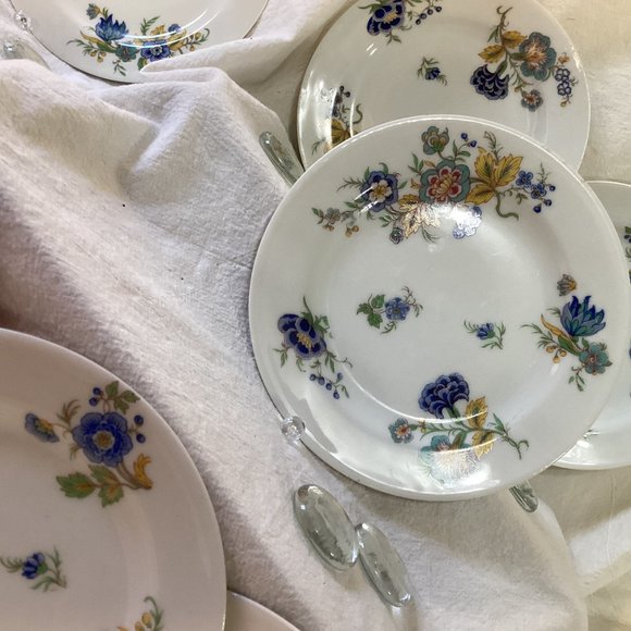 Haviland Co Limoges Schleiger 686a set of 12 Dessert Plates - Picture 5 of 6